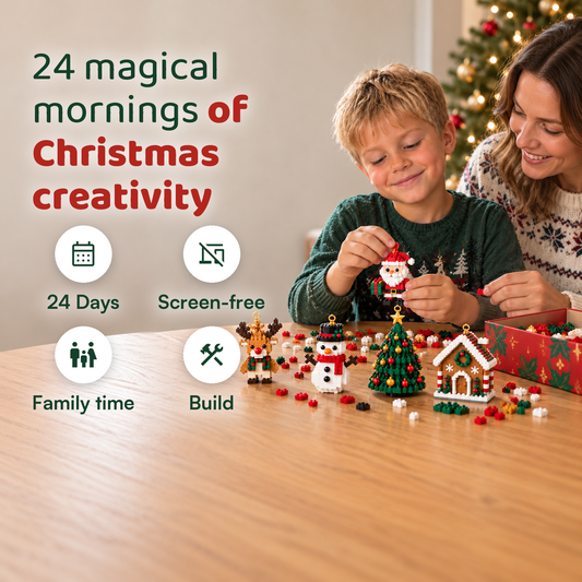 Christmas Advent Calendar | 24 Buildable Decorations