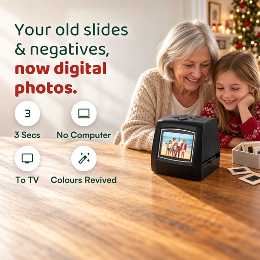 Memory Slide Scanner | Bring old memories back to life