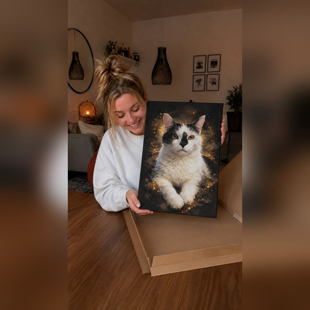 Custom Pet Portrait | Their face in watercolour