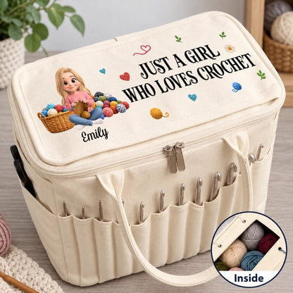 Personalised Yarn Bag | The perfect gift for the crochet lover