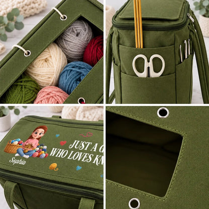 Personalised Yarn Bag | The perfect gift for the crochet lover